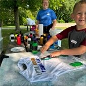 photo from arts and crafts camp