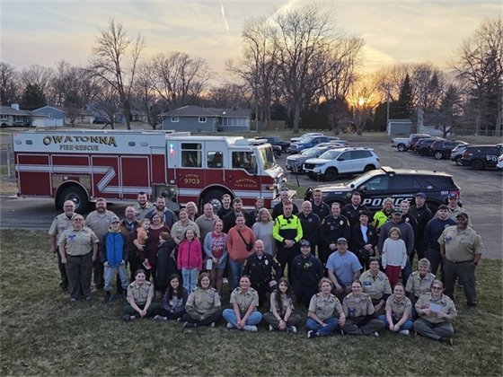 Troop 355 and local First Responders
