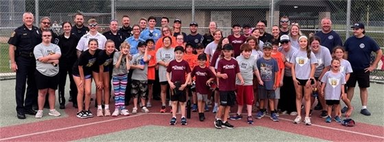 First Responder Baseball Photo