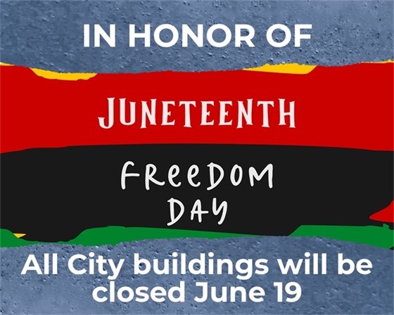 Offices Closed Juneteenth