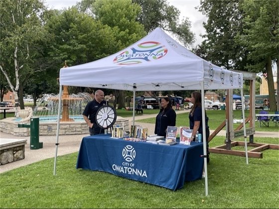 photo of city booth at 2024 Downtown Thursday