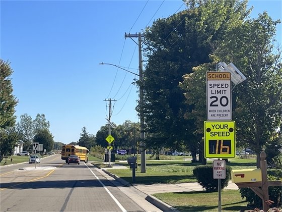 School Zone Sign