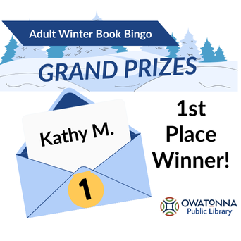 2025 Book Bingo Winners 2 of 4