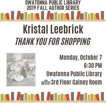 Kristal Leebrick - Fall 2019 Author Series