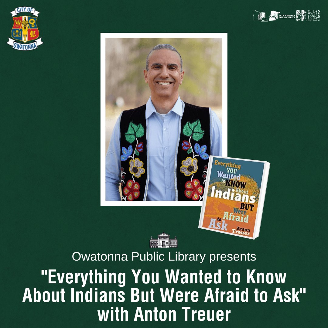 Author Anton Treuer June 3