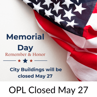 OPL Closed May 27